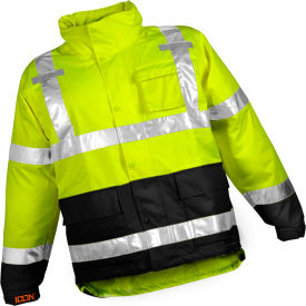 Tingley® J24122 Icon™ Jacket Fluorescent Yellow/Green/Black Small