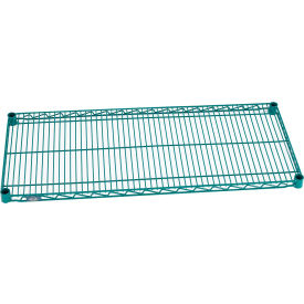 Nexel® S2442G Poly-Green® Epoxy Wire Shelf 42""W x 24""D
