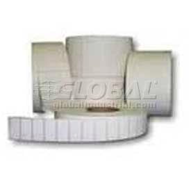 Zebra Perforated Coated Paper Labels 4""W x 2""L 1"" Core 6/Pack