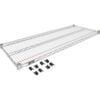 Nexel® S2172S Stainless Steel Wire Shelf 72""W x 21""D