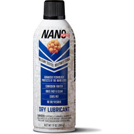 NDT11D - Nano Dry Lubricant - 11 oz Aerosol Can - Package Qty 12
