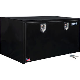 Buyers Steel Underbody Truck Box w/ Stainless Steel T-Handle - Black 24x24x48 - 1704310