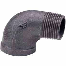 1 In. Black Malleable Street 90 Degree Elbow 150 PSI Lead Free
