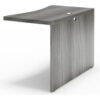 Safco® Aberdeen Contour Bridge 42""W x 24""D x 29-1/2""H Gray Steel