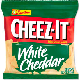 Sunshine® Cheez-It Crackers 1.5 oz. Single-Serving Snack Bags White Cheddar 8/Box
