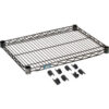 Nexel® S1830B Black Epoxy Wire Shelf 30""W x 18""D