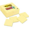Post-it® Notes Super Sticky Notes 65424SSCY 3"" x 3"" Canary Yellow 90 Sheets/Pad 24/Pack