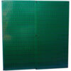 Wall Control Pegboard Pack- 2 Panels Green Metal 32"" X 32"" X 3/4""