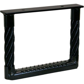 Buyers Cable Truck Step - Perforated Step 12""W x 9""H Black - 5230912