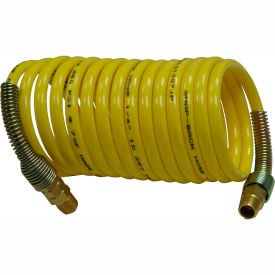 Guardair 14X12B03 1/4"" Id X 12' Recoil Air Hose Nylon Coilguard®