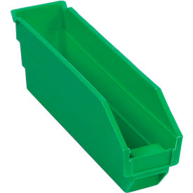 Global Industrial™ Plastic Nesting Storage Shelf Bin 2-3/4""W x 11-5/8""L x 4""H Green