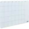 Global Industrial Glass Cubicle Calendar Dry Erase Board Monthly 24""W x 14""H
