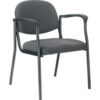 Interion® Fabric Guest Chair With Arms Gray