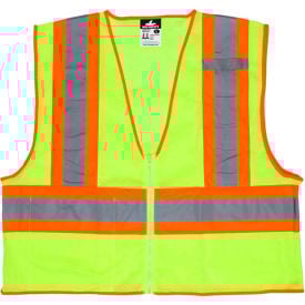 Luminator™ Class II Safety Vests RIVER CITY WCCL2LL Size L