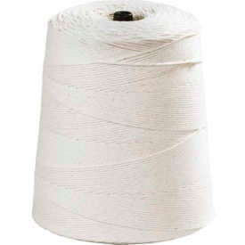 Global Industrial™ Cotton Twine 16 Ply 3100'L 40 Lbs. Tensile Strength White