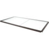 Econoco Linea Glass Shelf for Freestanding Merchandising Unit