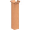 Global Industrial Tall Cardboard Corrugated Boxes 8""L x 8""W x 36""H Kraft