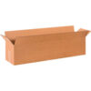 Global Industrial Long Cardboard Corrugated Boxes 36""L x 8""W x 8""H Kraft