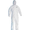 Kleenguard® A40 Liquid & Particle Protection Coverall 44323 White L 25/Case