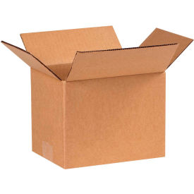 Global Industrial™ Cardboard Corrugated Boxes 8""L x 6""W x 6""H Kraft