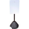Magic Master PP2-58P Next Generation Rolling Black Sign Base w/ 58"" Pole