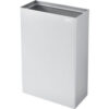 Global Industrial Stainless Steel Wall Mount Trash Can 11 Gallon