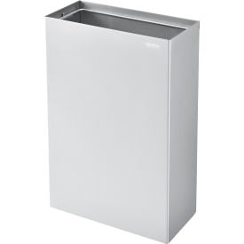Global Industrial™ Stainless Steel Wall Mount Trash Can 11 Gallon
