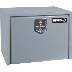 Buyers Steel Underbody Truck Box w/ Stainless Steel T-Handle - Primed Gray 18x18x24 - 1702900