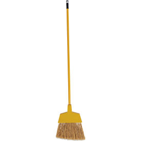 Boardwalk® Poly Bristle Angler Broom 53""  Yellow 12/case