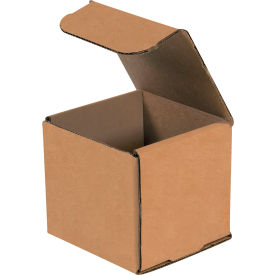Global Industrial Corrugated Mailers 4""L x 4""W x 4""H Kraft