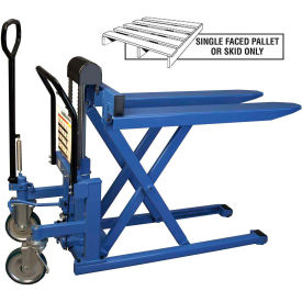 Bishamon® SkidLift Foot Operated Skid Truck 2200 lb. Capacity 20-1/2""W x 42-1/2""L Forks