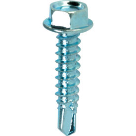 Self-Tapping Screw - #8 x 3/4"" - Flange Hex Head - Pkg of 180 - ITW Teks® 21312