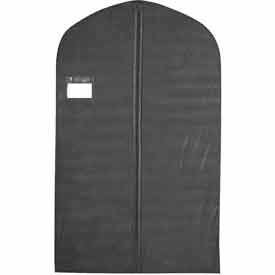 24"" X 40"" 3 Gauge Vinyl Taffeta W/Window Pocket & Zipper - Black W/Black Trim