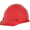 Jackson Safety Advantage Front Brim Hard Hat Non-Vented 4-Pt. Ratchet Suspension Red