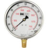 4"" dial  liquid filled 1/4"" bottom 0-300PSI