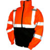 Tingley® J26119 Bomber II Hooded Jacket Fluorescent Orange/Red/Black Large
