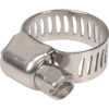 Apache 48016998 1/4"" - 5/8"" 300 Stainless Steel Micro Worm Gear Clamp w/ 5/16"" Wide Band