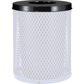 Global Industrial™ Steel Flat Lid For 24 Gallon Trash Can Green