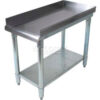 BK Resources Equipment Stand W/ Galvanized Steel Shelf 18 Ga 430 Stainless Steel Top 19""W x 30""D
