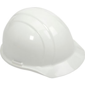 ERB® Americana® Cap Safety Helmet 4-Point Slide-Lock Suspension White