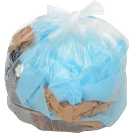 Global Industrial™ Light Duty Natural Trash Bags - 12 to 16 Gal 0.21 Mil1000 Bags/Case