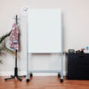 Global Industrial™ Mobile Glass Board - 36""W x 48""H