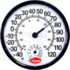 Cooper-Atkins® 212-150-8 - Thermometer Wall Temperature/Humidity