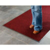Apache Mills Brush & Clean™ Entrance Mat 3/8"" Thick 4' x 6' Burgundy