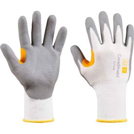 CoreShield® 22-7513W/6XS Cut Resistant Gloves Nitrile Micro-Foam Coating A2/B Size 6