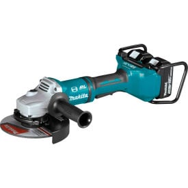 Makita® LXT® Cordless 7"" Paddle Switch Cut-Off/Angle Grinder Kit 5.0Ah 18V X2 Li-Ion