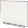 Ghent 48"" x 96"" Magnetic Projection Whiteboard - Porcelain - Aluminum Frame