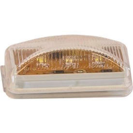 Buyers 2.5"" Clear Surface Mount Marker Light With 3 LED - 5622304