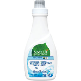 Natural Liquid Fabric Softener Free and Clear/Unscented 32 oz. Bottle