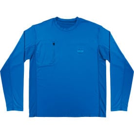 Ergodyne® Chill-Its 6689 Cooling Long Sleeve Sun Shirt w/ UV Protection L Blue
